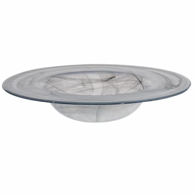 Тарелка для пасты ARDACAM Gusto ARD 1983.7 d 25 см h 4,5 см (стекло, цвет / декор черно-белый)