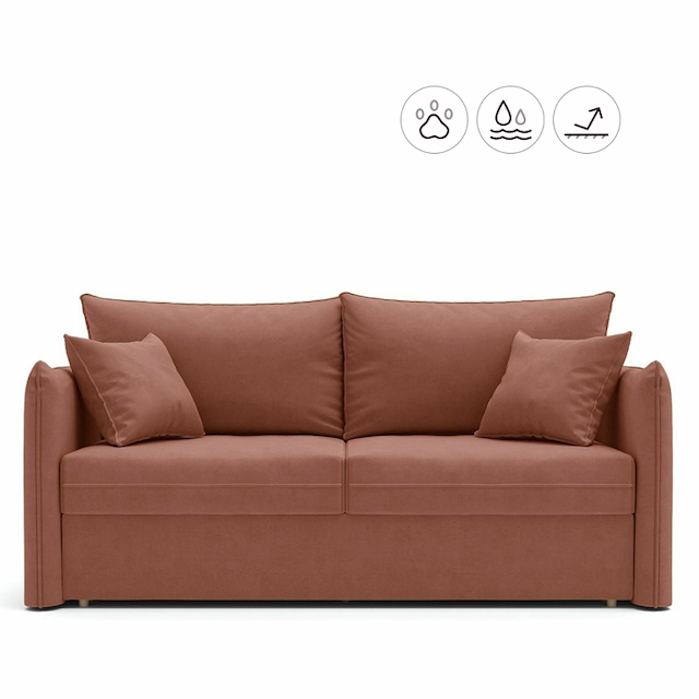 Диван Мастерфабрик Виви Нью ТТ Clarins 312 ткань букле