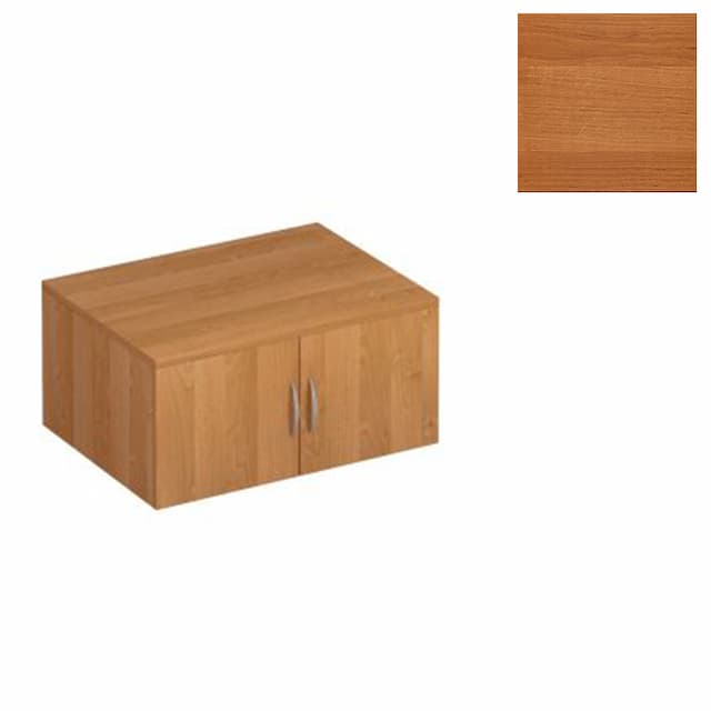 Антресоль двухдверная к шкафу глубокому Юнитекс Формула (80x59x38) ФР 353 ОЕ ольха европейская