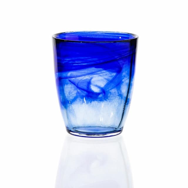 Стакан ARDACAM Atlas ARD 1614.11 d 8,7 см h 10 см (стекло, цвет / декор синий)
