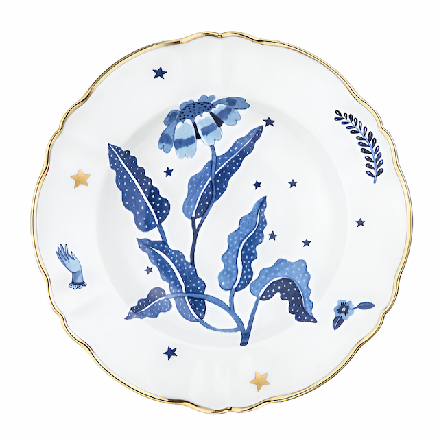 Тарелка глубокая Ø 23 см Bitossi FABULA Marino FTB00081