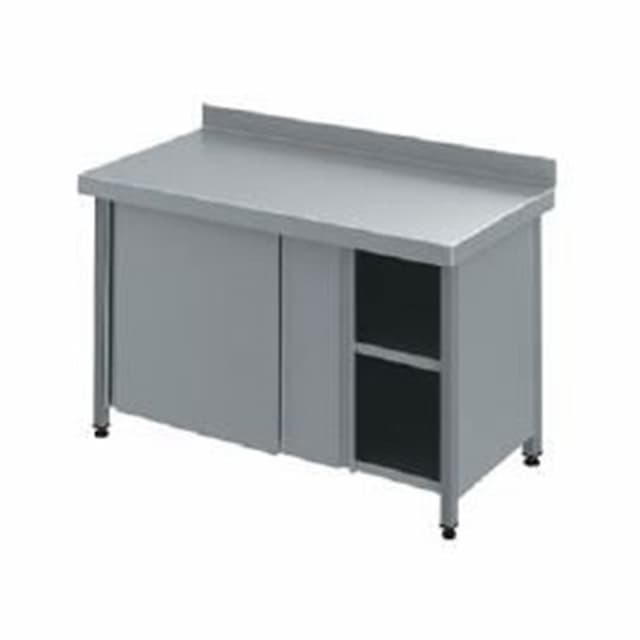 Стол закрытый с дверями купе пристенный Cryspi СРП Ш К 1300х700