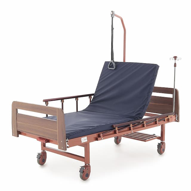 Кровать механическая Med-Mos E-17B (MМ-1024Д-04)(У)(1 функция)